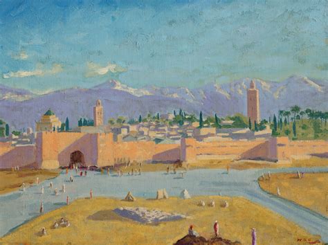 Rare Winston Churchill paintings of historic mosque, cathedral up for ...