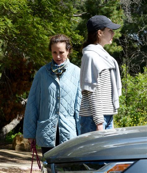 ANDIE MACDOWELL and MARGARET QUALLEY Out in Los Angeles 03/26/2020 ...