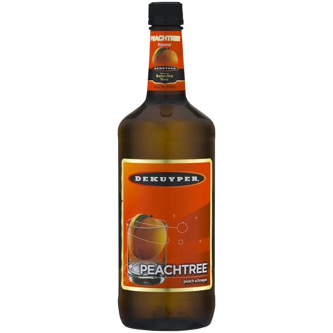 Dekuyper Peach Schnapps Peachtree 30 1 L – Wine Online Delivery