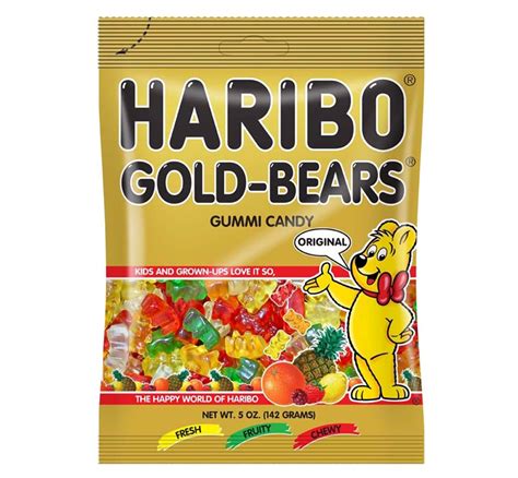 $0.68 (Reg $0.98) Haribo Gummi Bears at Walmart in 2023 | Gummy candy, Haribo, Haribo gold bears