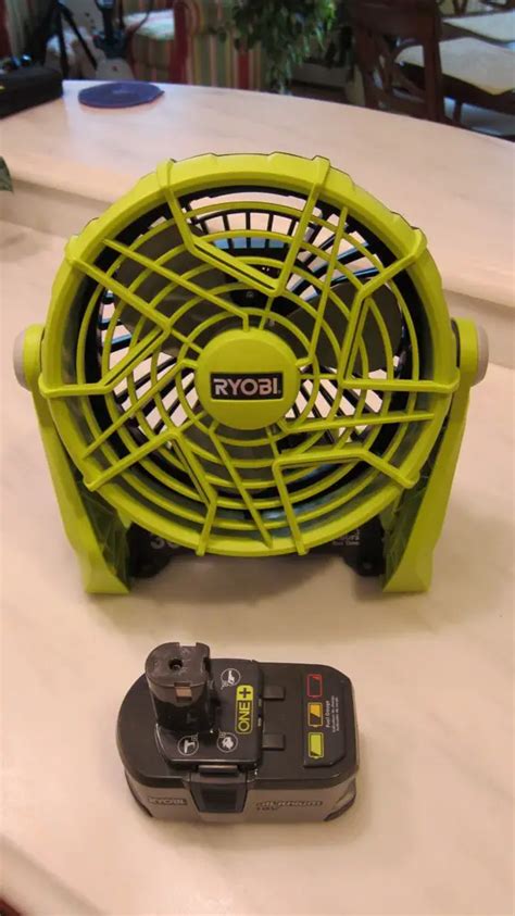 Ryobi 18V One+ Portable Fan Review