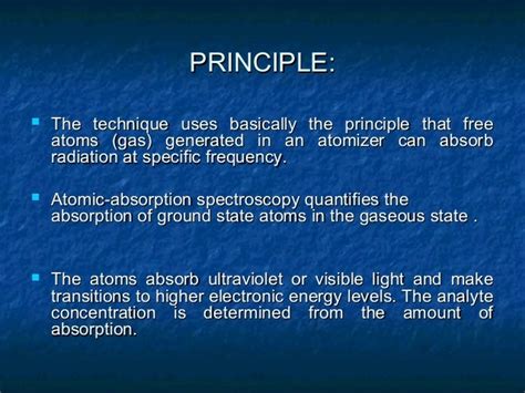 atomic absorption spectroscopy