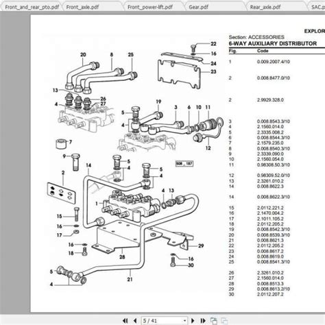 Same Tractor Explorer 55 Parts Catalog