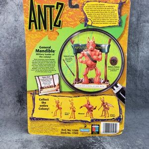 1998 ANTZ General Mandible Action Figure New in Package by Playmates - Etsy