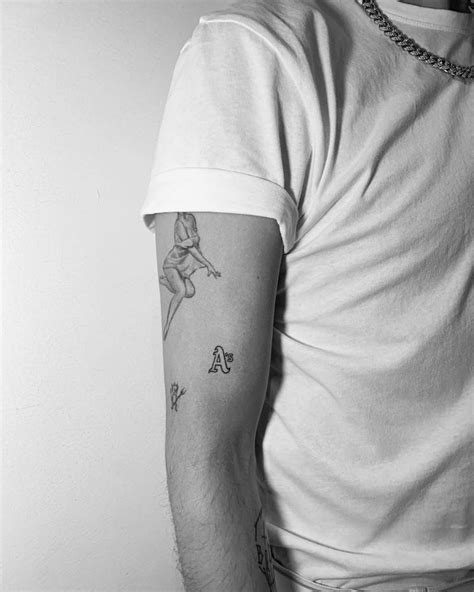 G Eazy Tattoos On Himself