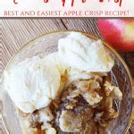 Mama's Apple Crisp | The best Apple Crisp recipe!