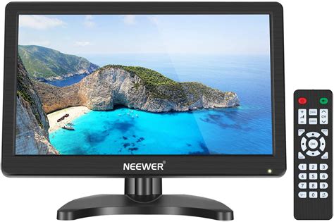 Neewer 11.6 inch HDMI Small TV Monitor, Portable TV 1920x1080 16:9 TFT ...