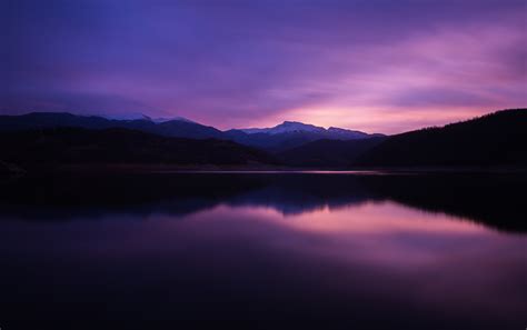 Mountain Lake Night Reflection 5k, HD Nature, 4k Wallpapers, Images, Backgrounds, Photos and ...