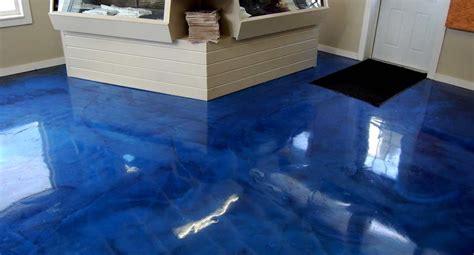 Blue Epoxy Floor Paint – Flooring Ideas