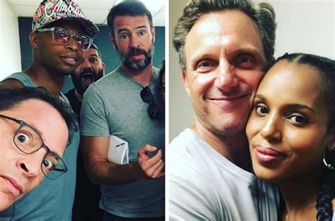 The Cast Of "Scandal" Shared Adorable Photos From Their First Table ...