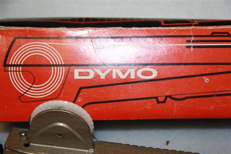 DYMO TAPEWRITER M-5 VINTAGE DYMO LABEL MAKER IN ORIGINAL BOX & original papers | eBay