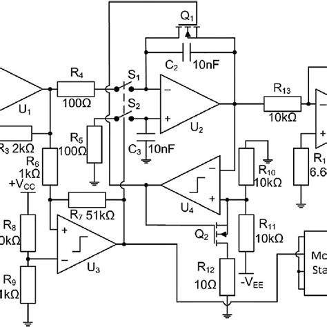 Signal conditioning circuit diagram. | Download Scientific Diagram