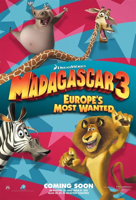 Madagascar 3 Europe’s Most Wanted Poster - Movies Photo (27906521) - Fanpop