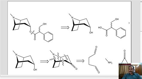 Synthesis of Atropine || Features Sir Robert Robinson's pioneering work ...