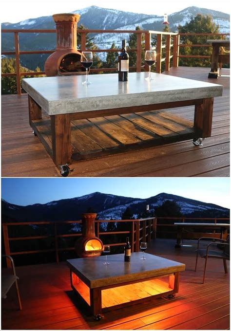 Diy Outdoor Coffee Table Ideas 15180 | Hot Sex Picture