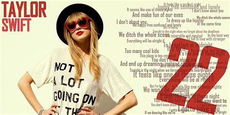 Lirik Lagu 22 Taylor Swift – newstempo