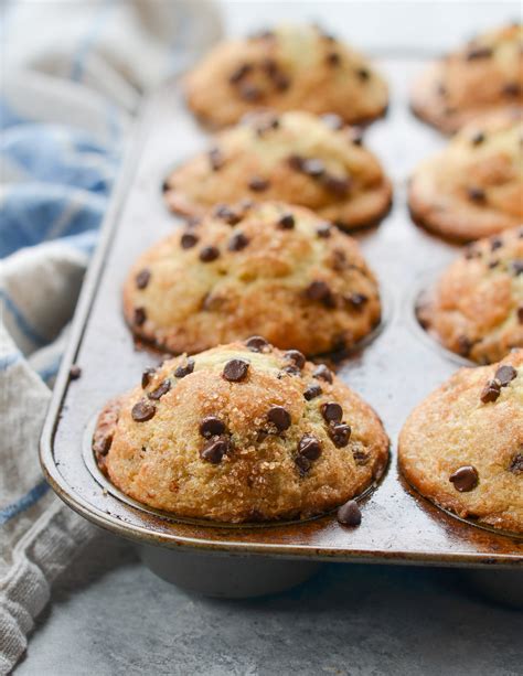 Chocolate Chip Muffins - Once Upon a Chef