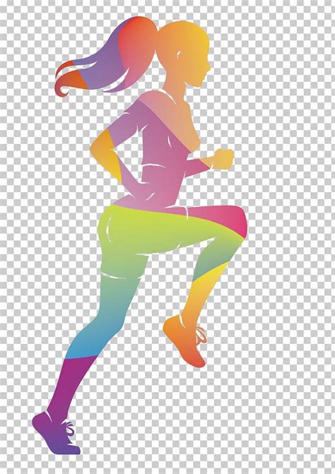 Running Athlete Sport PNG - arm, athletics, color, colorful background ...