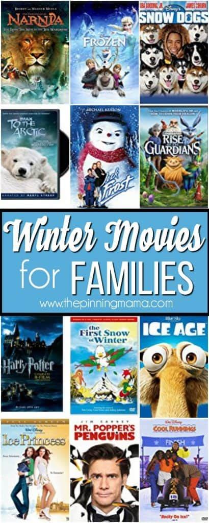 Winter Movies for Families • The Pinning Mama