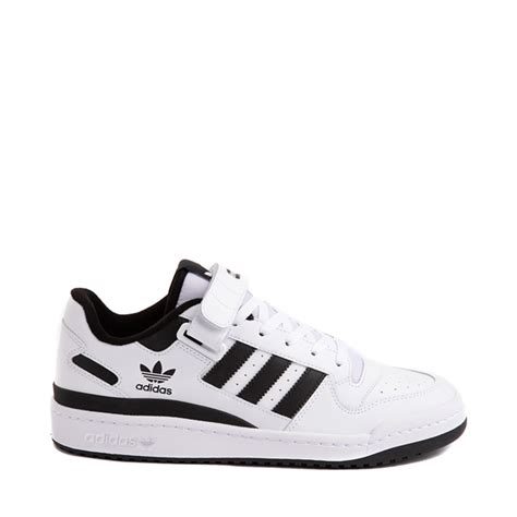 Mens adidas Forum Low Athletic Shoe - White | Journeys