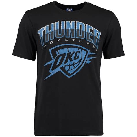 Men's Oklahoma City Thunder UNK Black Evolve T-Shirt - NBA Store