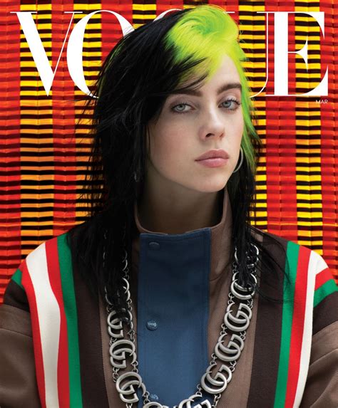 BILLIE EILISH in Vogue Magazine, March 2020 – HawtCelebs