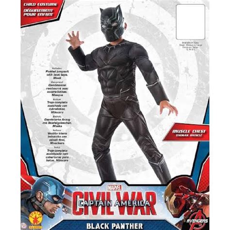 Black panther costume with mask – FMCH