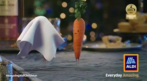 Why this Aldi advert featuring Kevin the Carrot saying 'I see dead ...