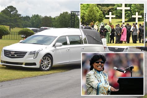 Little Richard’s funeral held in Alabama as fans line the streets while white hearse takes rock ...