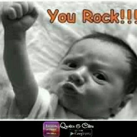 You ROCK!!! | You rock, Baby toddler, Baby face