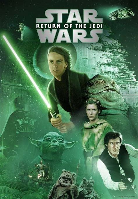 Star Wars: Return of the Jedi Disney+ poster | Star wars images, Star wars movies posters, Star ...