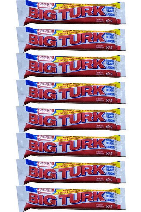 Nestle Big Turk, Chocolate Bar, 8pk, (60g/2.1 oz per bar), {Imported from Canada} - Walmart.com