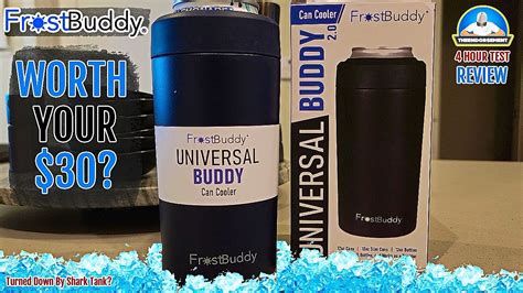 Frost Buddy® Universal Buddy 2.0 Review! 🧊🥤💯 | Can Cooler Review! | theendorsement - YouTube