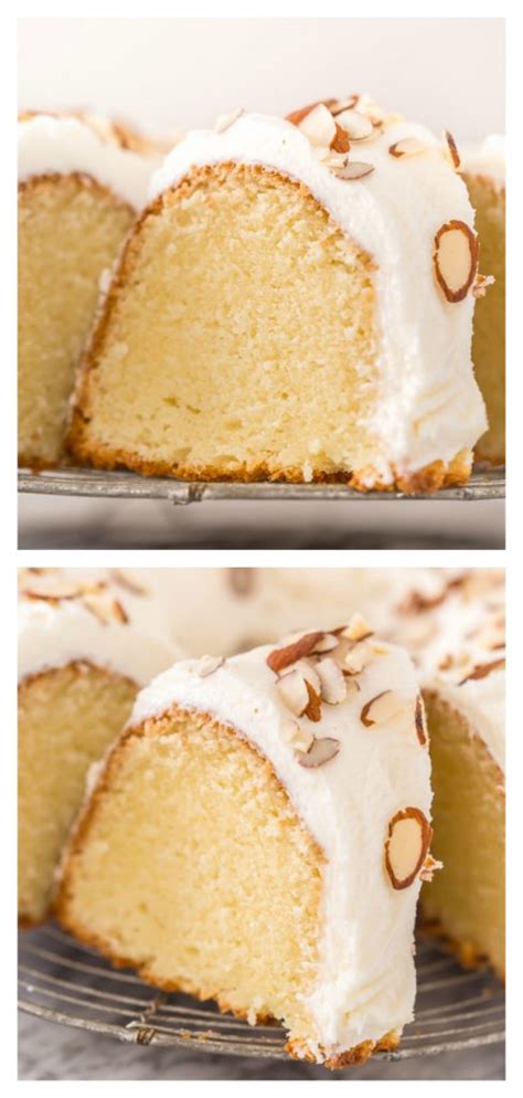 Almond Amaretto Pound Cake Recipe - Baker by Nature