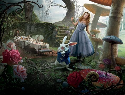 Download Alice (Alice In Wonderland) Mia Wasikowska Movie Alice In Wonderland (2010) HD Wallpaper