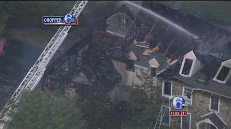 2-alarm fire damages Chester County home - 6abc Philadelphia