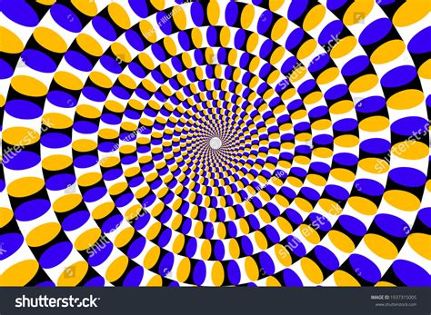 Psychedelic Optical Illusion Hypnotic Surreal Abstract Stock Vector ...