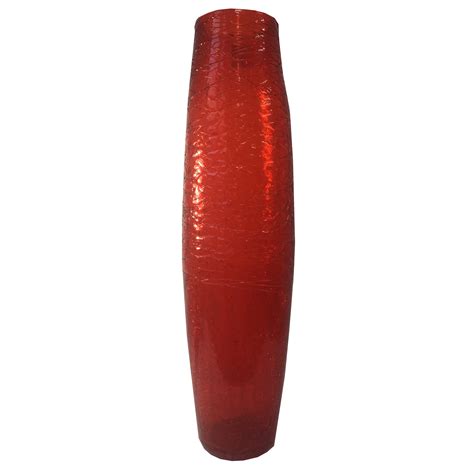 65CMH RED ART GLASS VASE - Decor-Home Decor : Affordable | Luxury | Living | Interior Warehouse ...