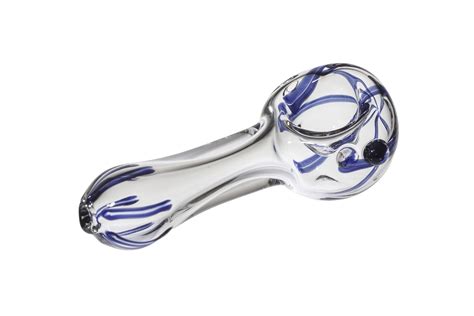 Blue Pocket Kicker Glass Pipe | Smoke-Nut.com | Smoke-Nut.com