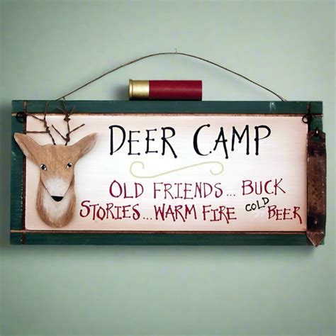 Deer Hunting Camp Signs – Baubles-N-Bling