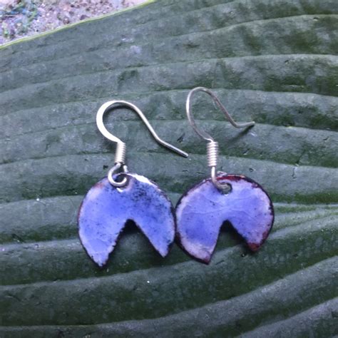 Periwinkle earrings