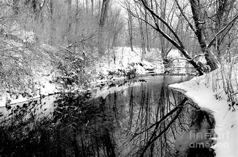 A Creek In Winter Photograph by Sheila Lee - Fine Art America