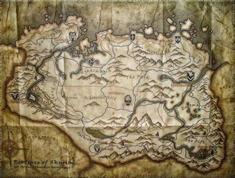 Skyrim Map Wallpapers - Top Free Skyrim Map Backgrounds - WallpaperAccess