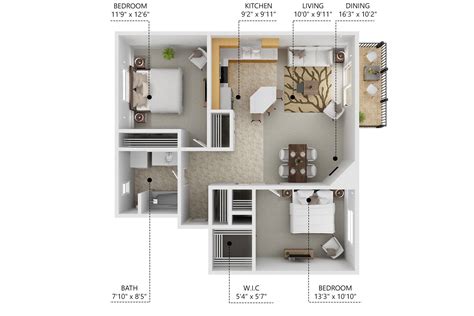 1 - 2 Bed Apartments - Check Availability | Saylorville Lakeside