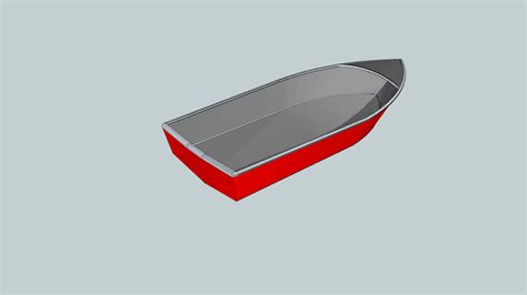 Bare Aluminium Boat Hull | 3D Warehouse