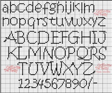 Printable Needlepoint Alphabet Patterns - Printable Templates