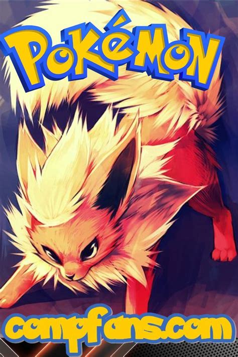 Flareon Eevee evolution from compfans.com Computer pc gaming fan covers ...