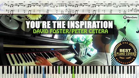 You're The Inspiration - Peter Cetera / Piano Cover Instrumental Tutorial Guide - YouTube