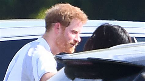 Meghan Markle, Prince Harry show PDA at polo match for 1st time - ABC News