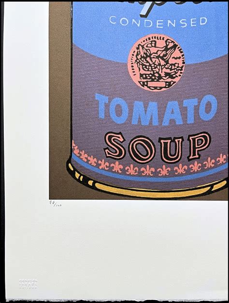 ANDY WARHOL campbell's Soup Signed - Etsy